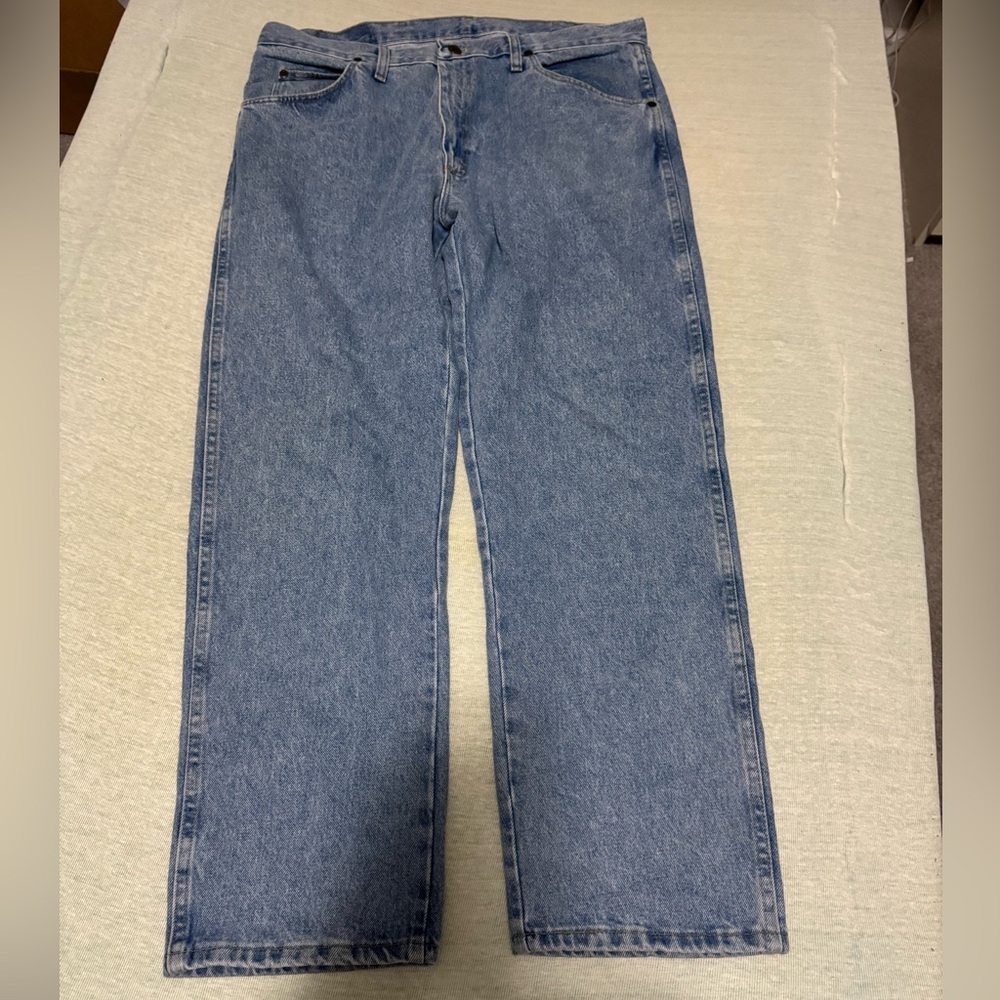 Light blue wrangler jeans